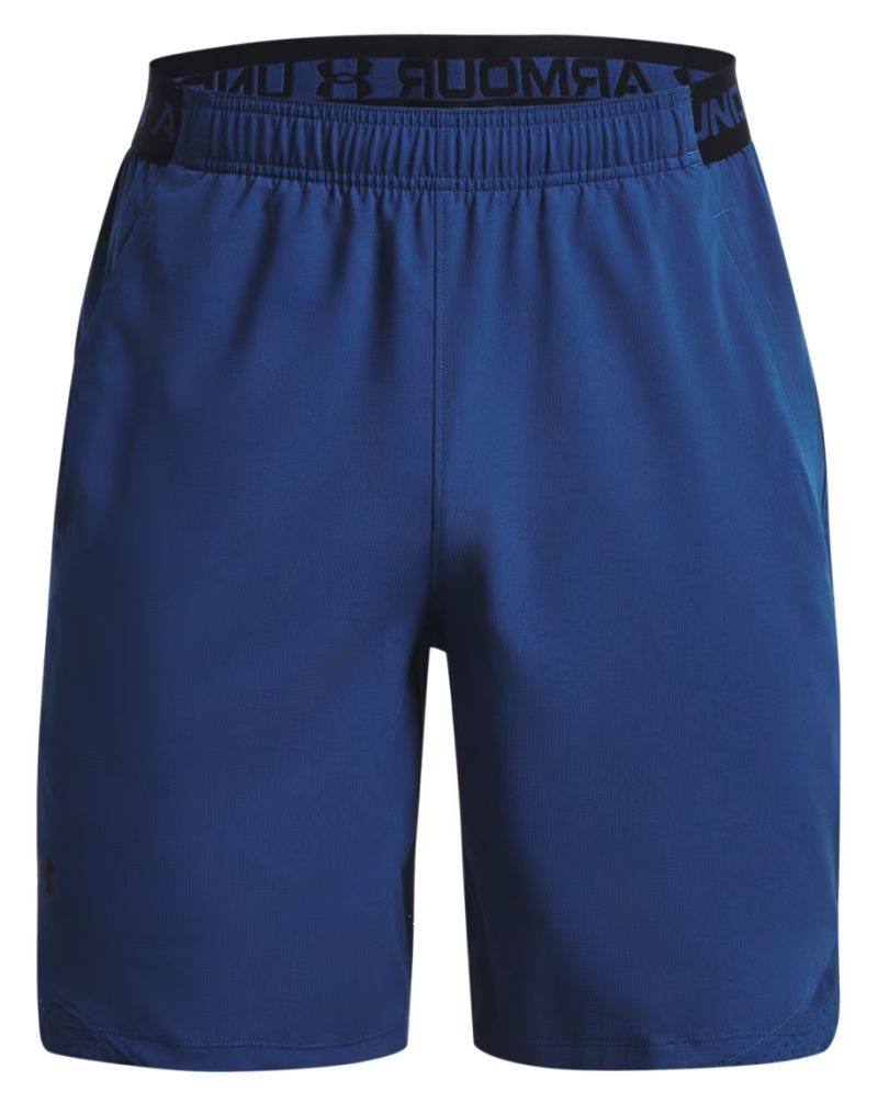 1370382-417 Under Armour Men's UA Vanish Woven Shorts - blue mirage/black