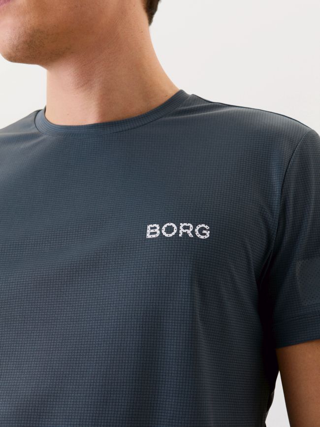 Björn Borg Training Tee M - grey shade