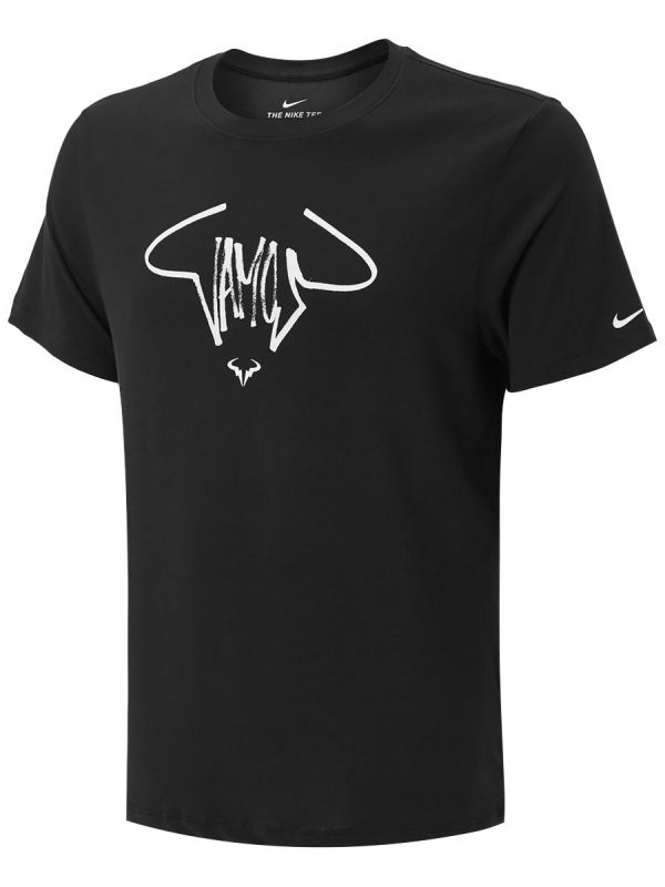 Nike Court Rafa Tee Vamos M - black/white Nike Court Rafa Tee Vamos M - black/white