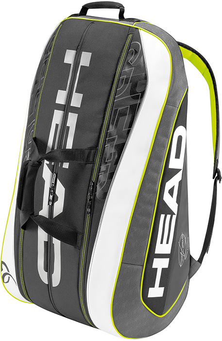  Head Djokovic 12R Monstercombi 2016 - black/white