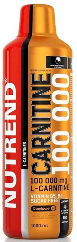  Nutrend CARNITINE 100 000 - lemon