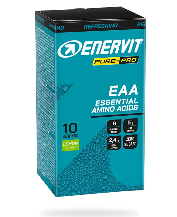 Enervit Pure Pro Essential Amino Acids (10x10g) - lemon Enervit Pure Pro Essential Amino Acids (10x10g) - lemon