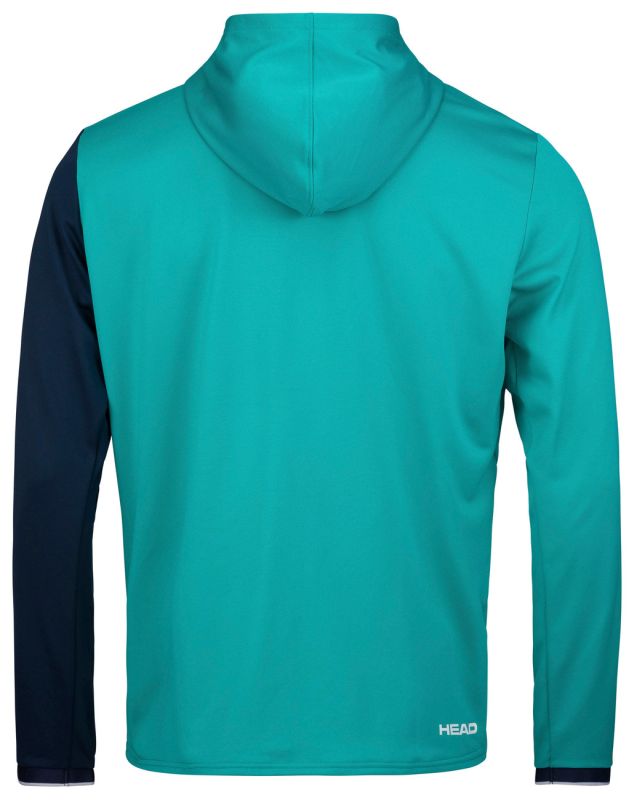 Bluza Tenisowa Head Breaker Hoodie FZ M - turquoise/dark blue # L