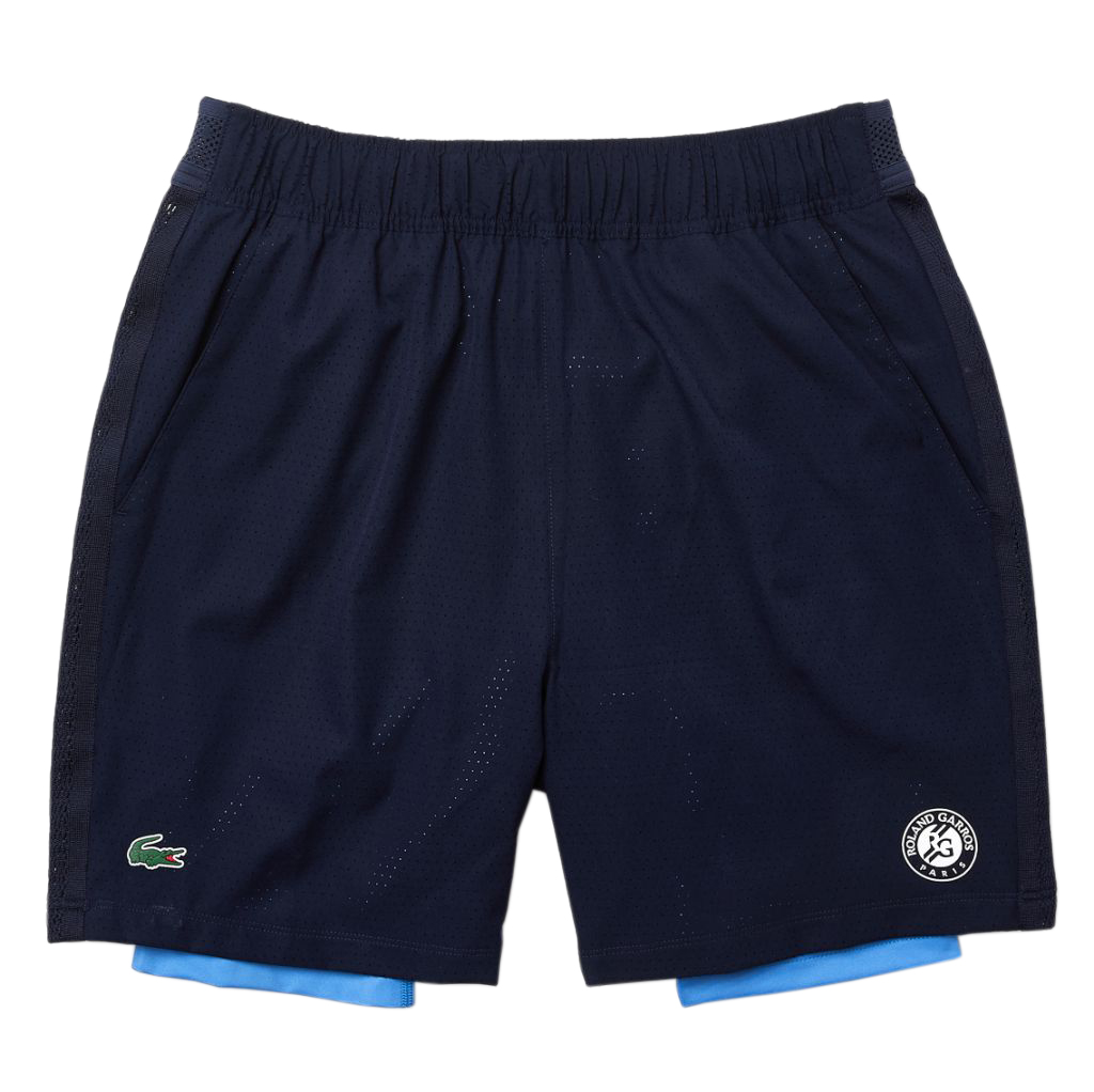 Lacoste Men’s SPORT Roland Garros Shorts - blue marine/blue marine