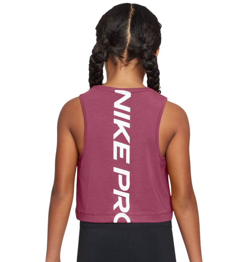 Nike Kids Dri-Fit Pro Training Tank - sweet beet/white