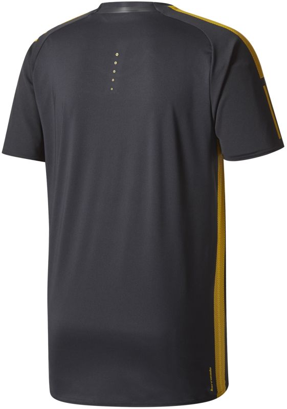 Adidas Barricade Tee - black/eqt yellow