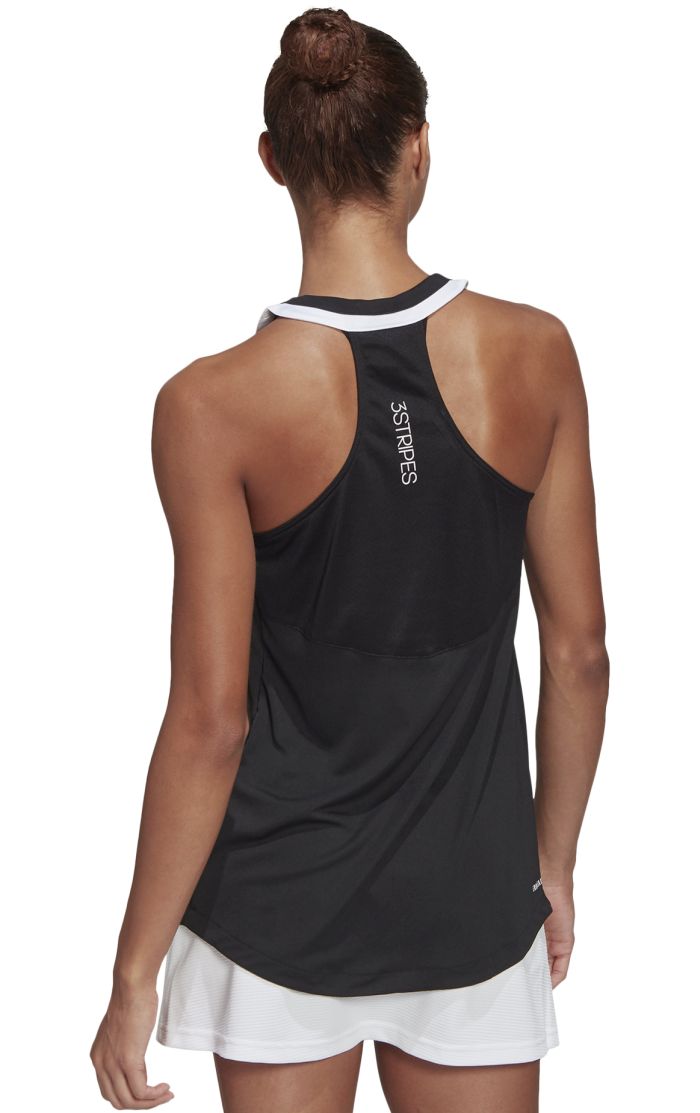 Adidas Club Tank W - black/white