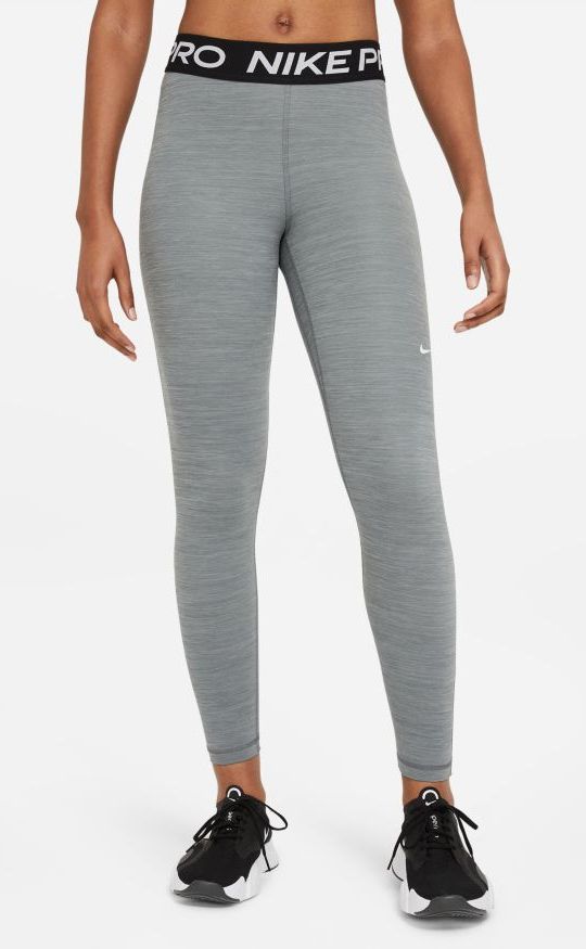 Nike Pro 365 Tight W - smoke grey/htr/black/white