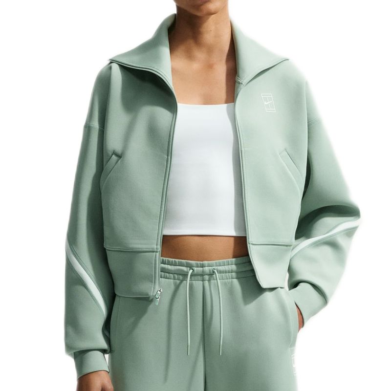 Nike Advantage Dri-FIT Full-Zip Tennis - steam/white Nike Advantage Dri-FIT Full-Zip Tennis - steam/white