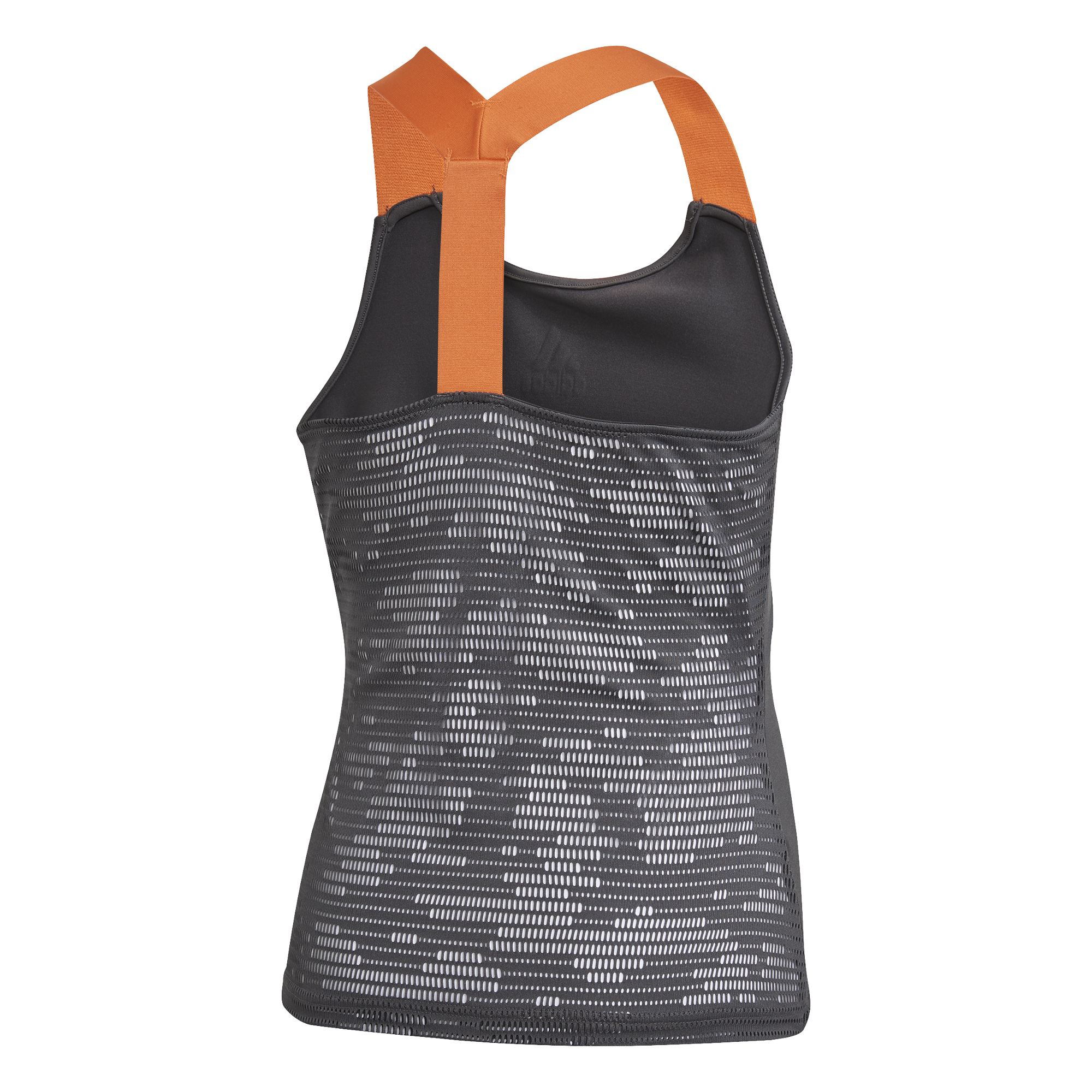 adidas-y-tank-primeblue-tank-top-women-grey-six-true-orange-2 Adidas Y-Tank Primeblue Tank Top Women - grey six/true orange