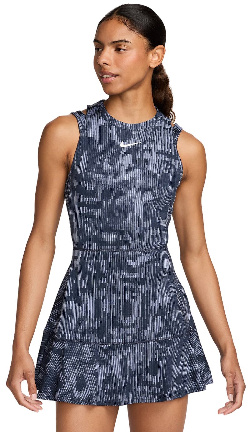 Nike Court Dri-Fit Slam RG Tennis Dress - thunder blue/white Nike Court Dri-Fit Slam RG Tennis Dress - thunder blue/white