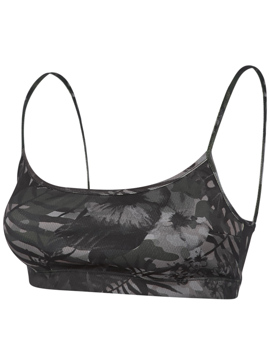  Lotto Camoflower Dress + Bra - leaf print