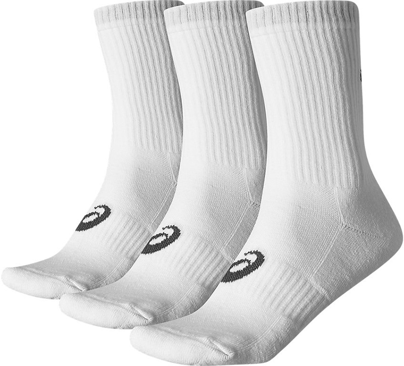 Asics 3PPK Crew Sock - 3 pary/white/grey
