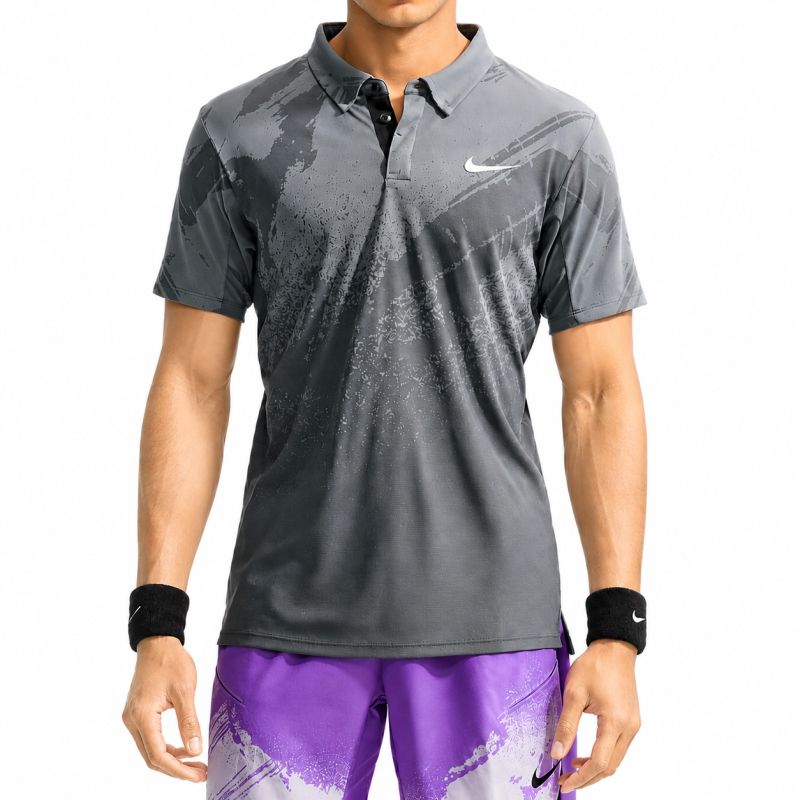 Nike Court Paris Slam Advantage Dri-Fit Tennis - anthracite/cool grey/white