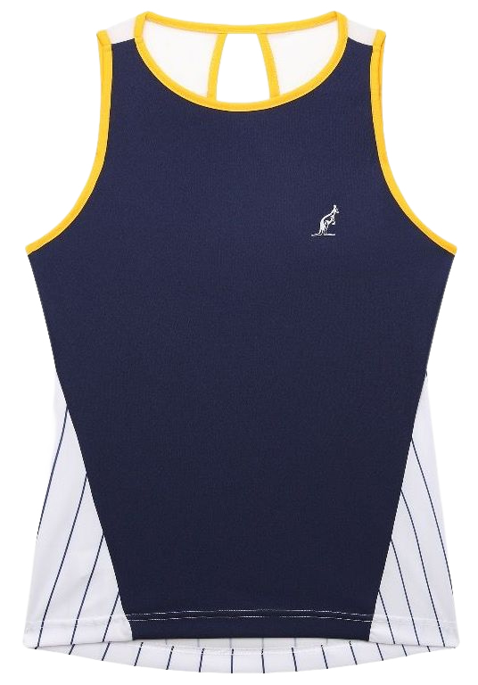 Australian Ace Vest With Print W - blu cosmo