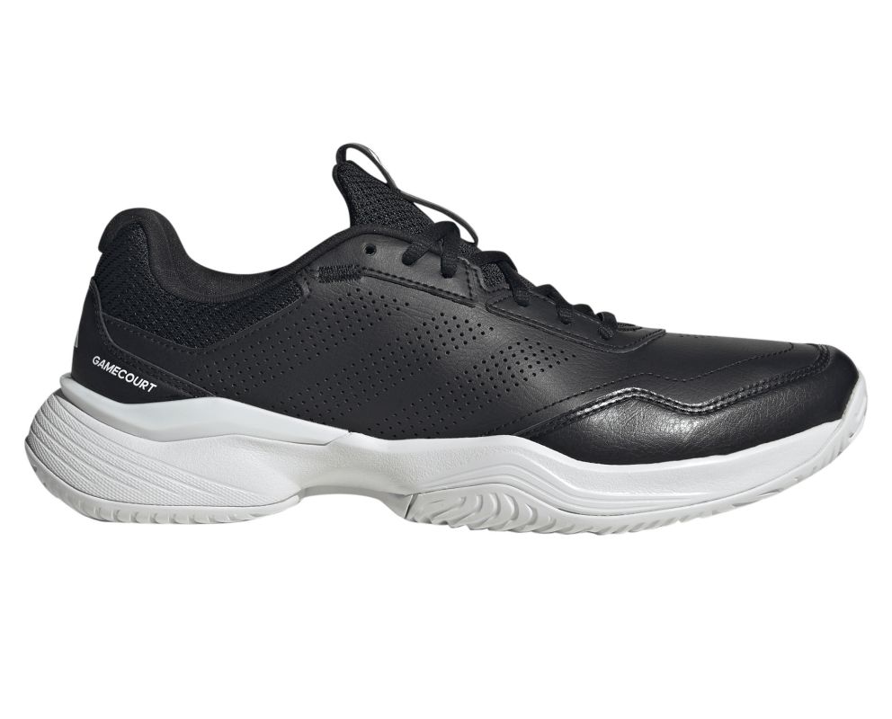 Męskie buty tenisowe Adidas GameCourt 3 Synthethic Leather M - core black/core black/footwear white