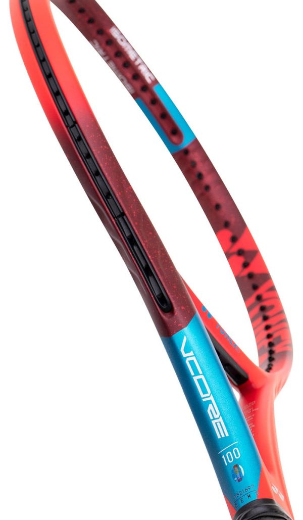 Yonex VCORE 100 (300g) - tango red + naciąg + usługa serwisowa