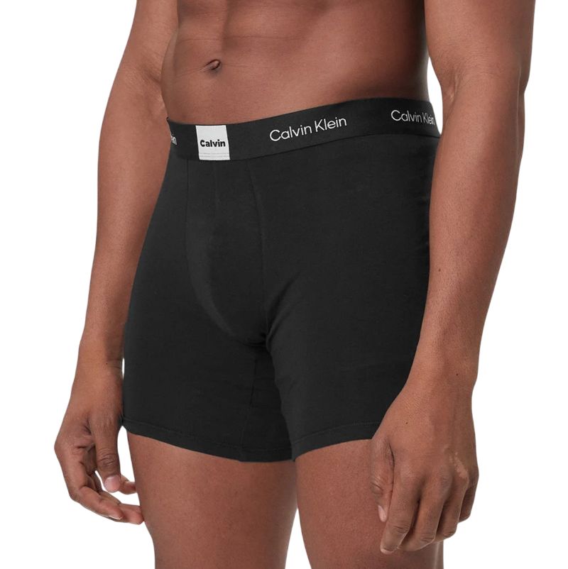 Calvin Klein Icon Logo Graphic Brief 3P - black