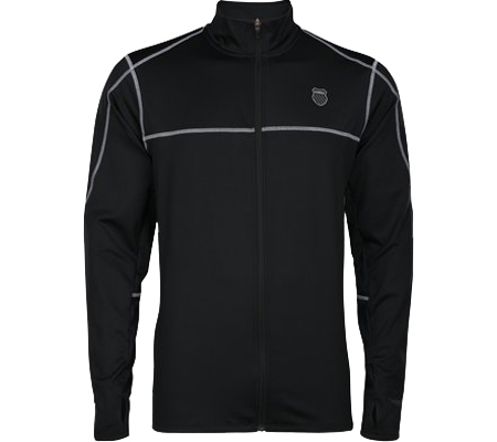 K-Swiss Stitched Full Zip - black