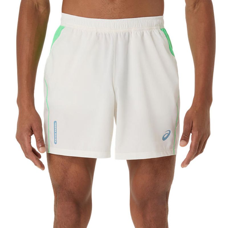 Asics Padel Court 7in - cream/vital green