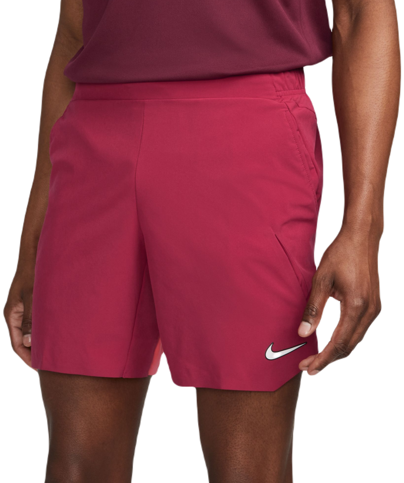 Nike Court Dri-Fit Slam Tennis Shorts - noble red/ember glow/white