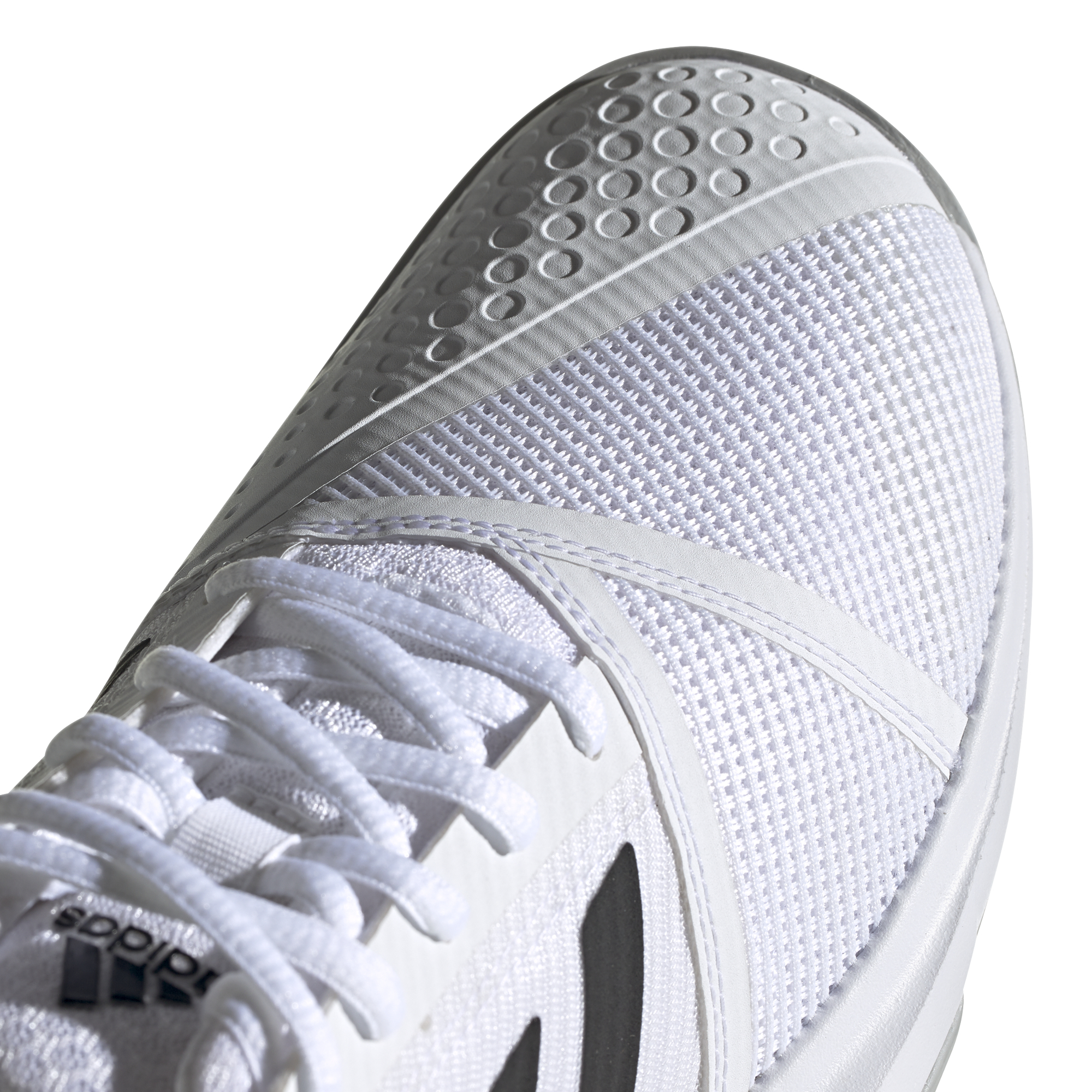 Adidas CourtJam Bounce W - white/core black/metallic silver