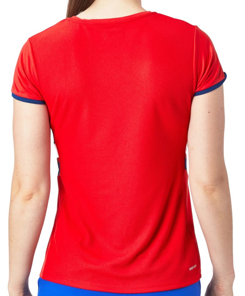 2187950c4 Lotto Squadra III Tee - flame red