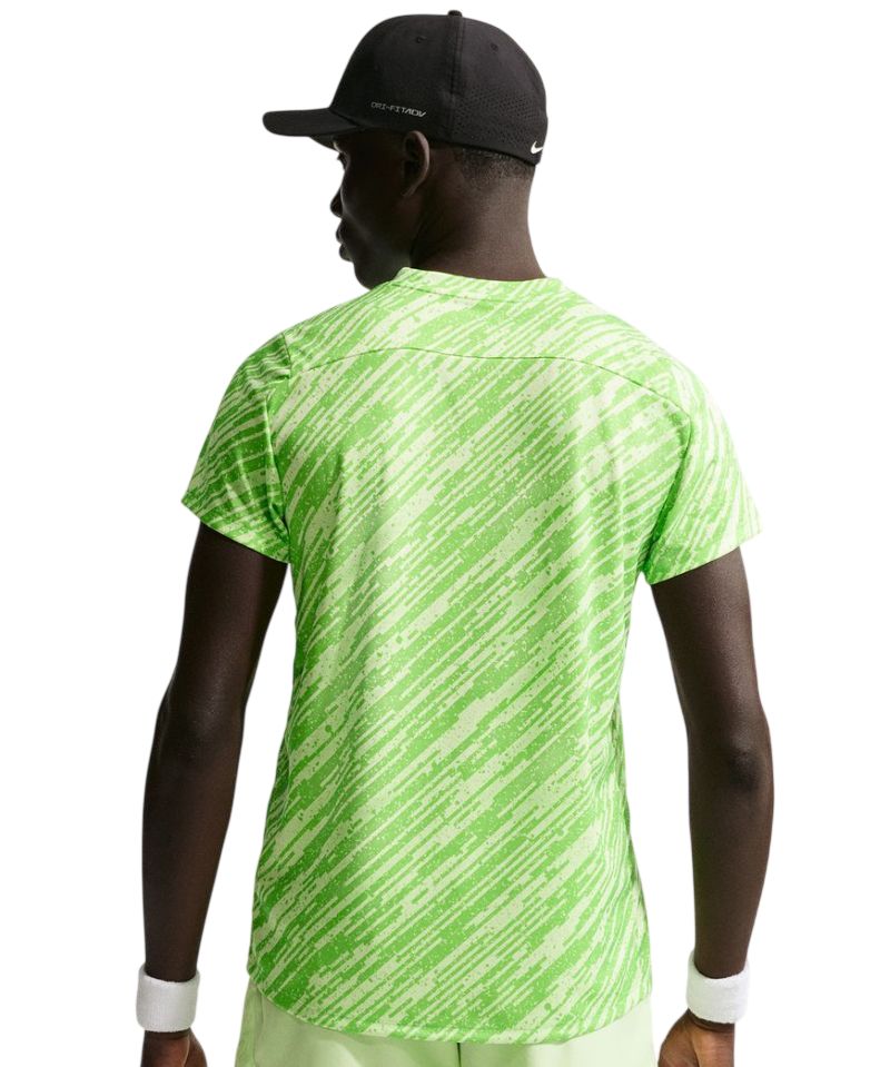 Nike Court Dri-Fit Victory Print - mean green/black