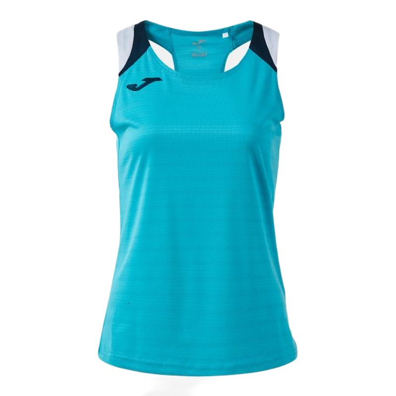 Joma Terra Tank - turquoise/dark navy