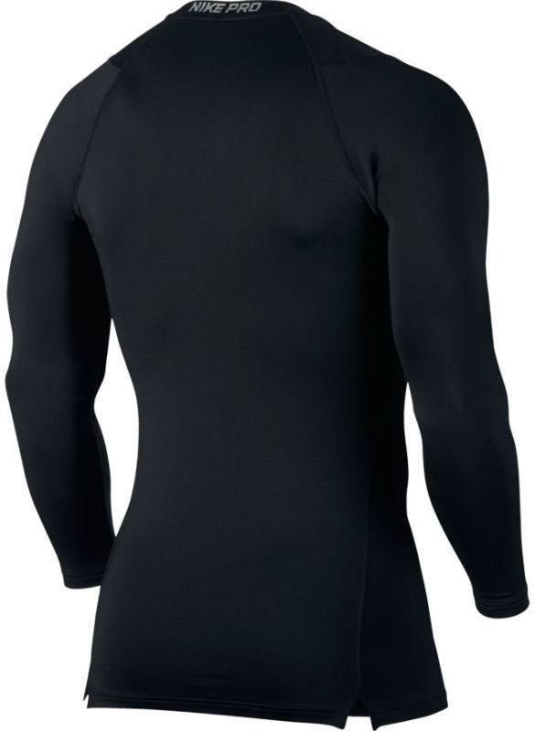 Nike Pro Warm Top LS Comp - black/cool grey/white