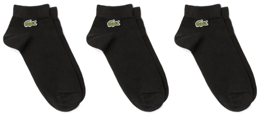 Lacoste SPORT Low-Cut Cotton Socks 3P Lacoste SPORT Low-Cut Cotton Socks 3P