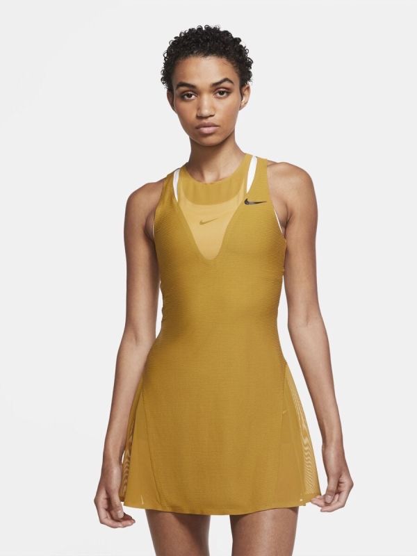 Nike Court Women Maria Dress New York - ohre/black