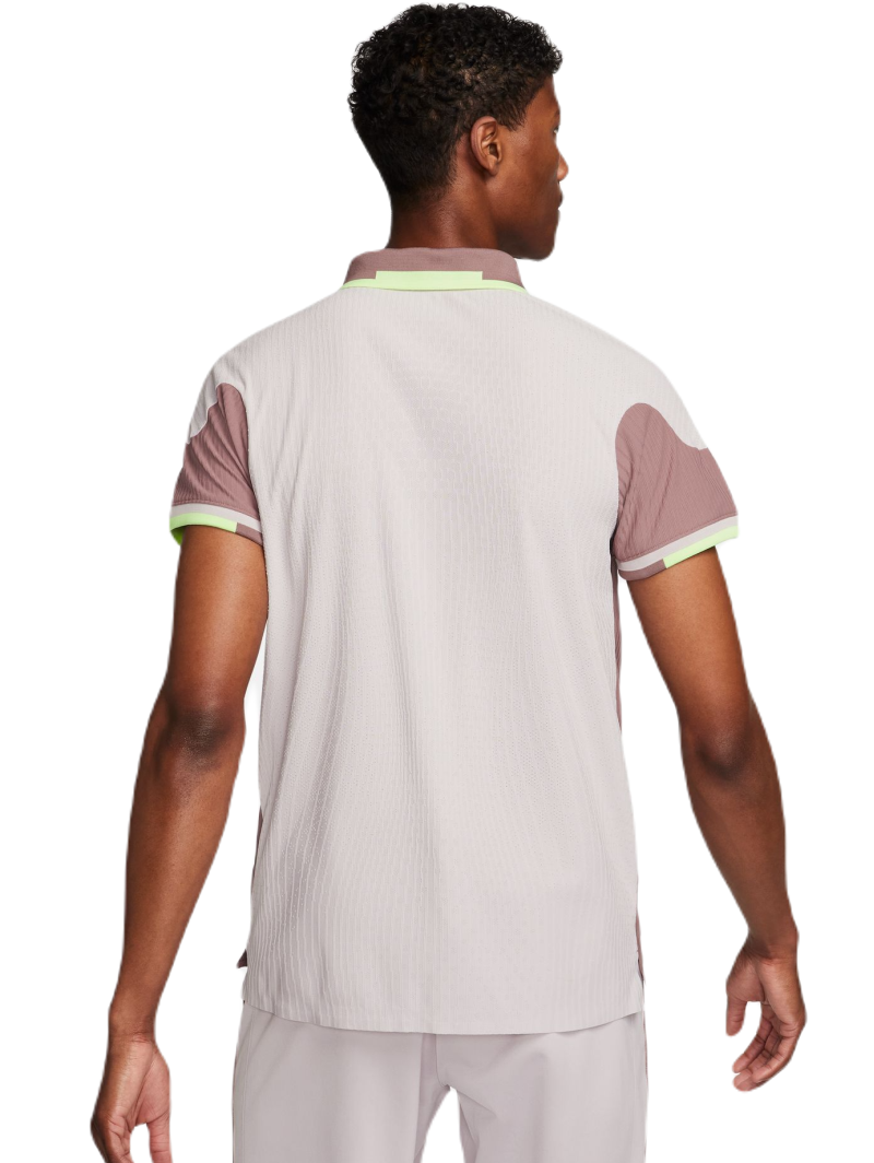 Nike Court Slam Dri-Fit ADV Tennis Polo - smokey mauve/platinum violet/white