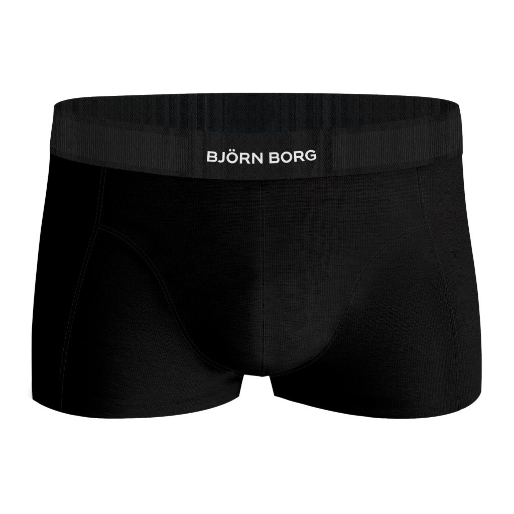 10000802_MP003_1 Björn Borg Core Trunk 2P - black/print
