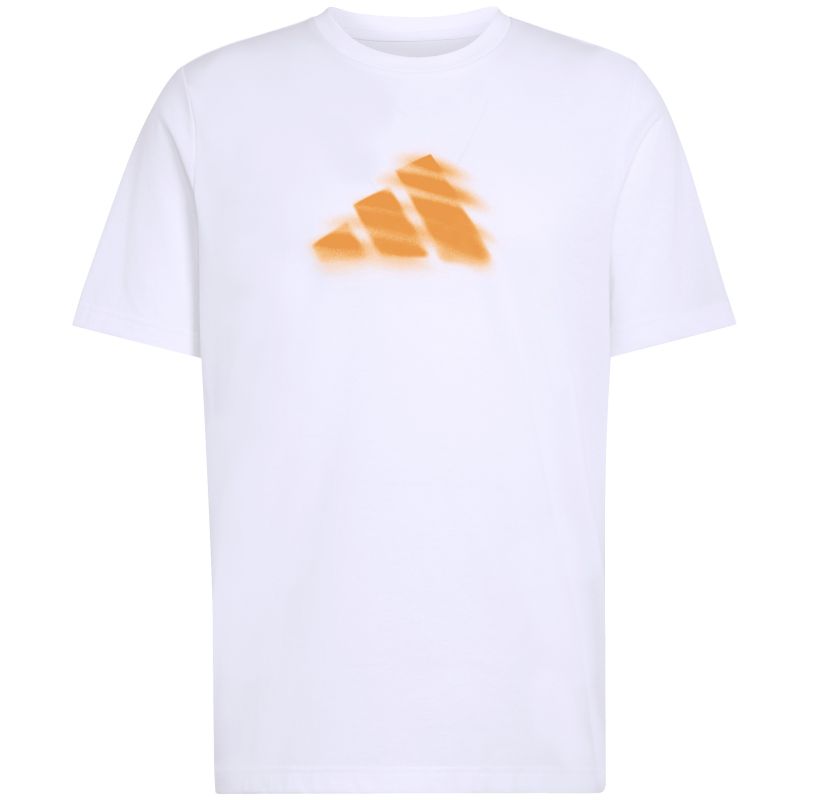 Adidas Clay In Not Graphic - white Adidas Clay In Not Graphic - white