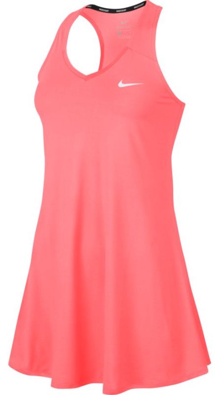 nike-court-pure-dress-lava-glow-white-1 Nike Court Pure Dress - lava glow/white