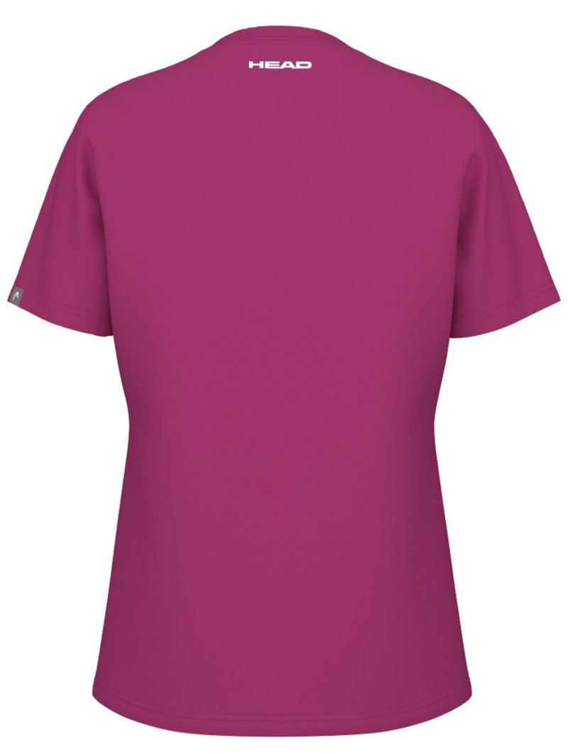 Head Rainbow T-Shirt - vivid pink