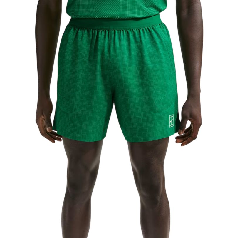 Nike Court Advantage Dri-Fit 6in - malachite/white