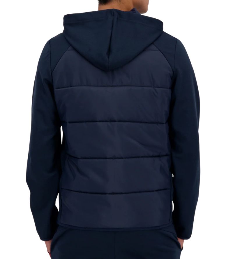 Le Coq Sportif Zipped Hooded Sweatshirt