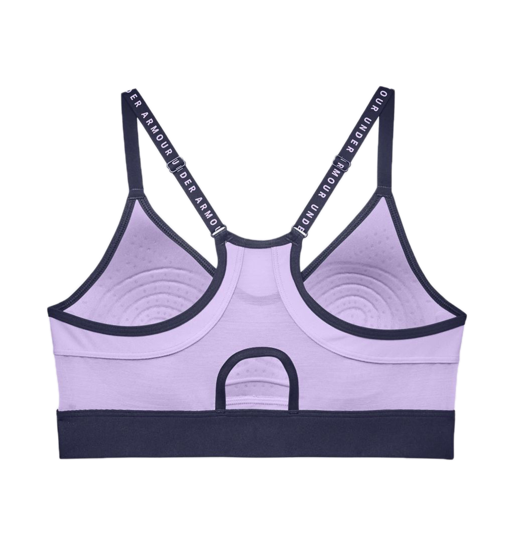 Under Armour Infinity Low Covered Sports Bra - purple tint/midnight navy
