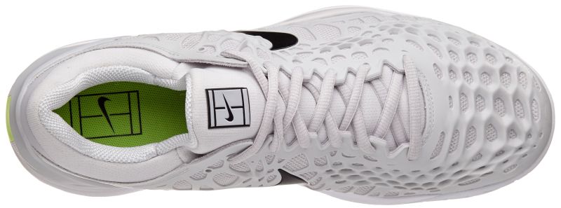 nike-air-zoom-cage-3-clay-vast-grey-white-black-4 Nike Air Zoom Cage 3 Clay - vast grey/white/black