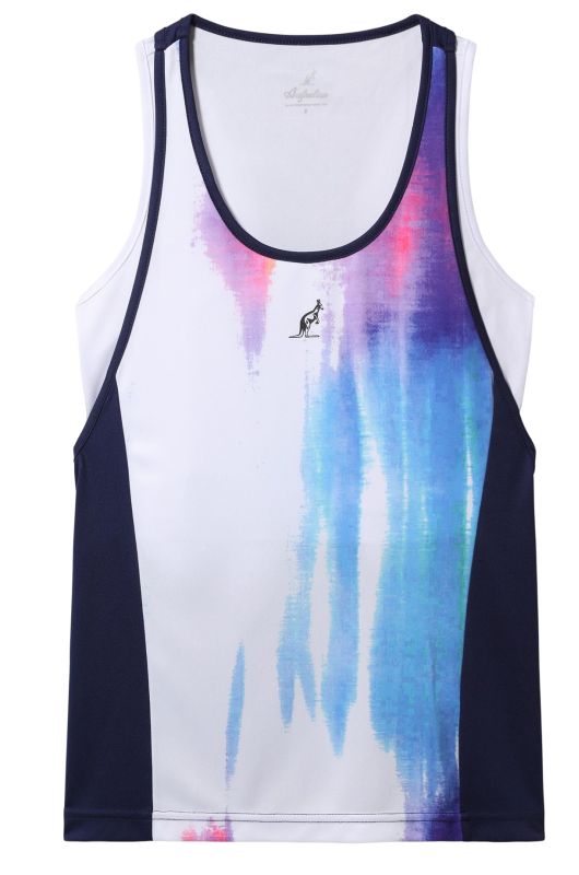 Australian Blaze Ace Tank - blu cosmo