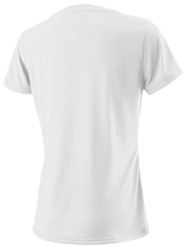 wilson-w-uwii-script-tech-tee-white-black-2 Wilson W Uwii Script Tech Tee - white/black