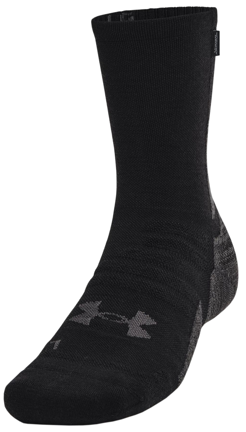 Under Armour ArmourDry Run Wool Socks 1P - black/gray