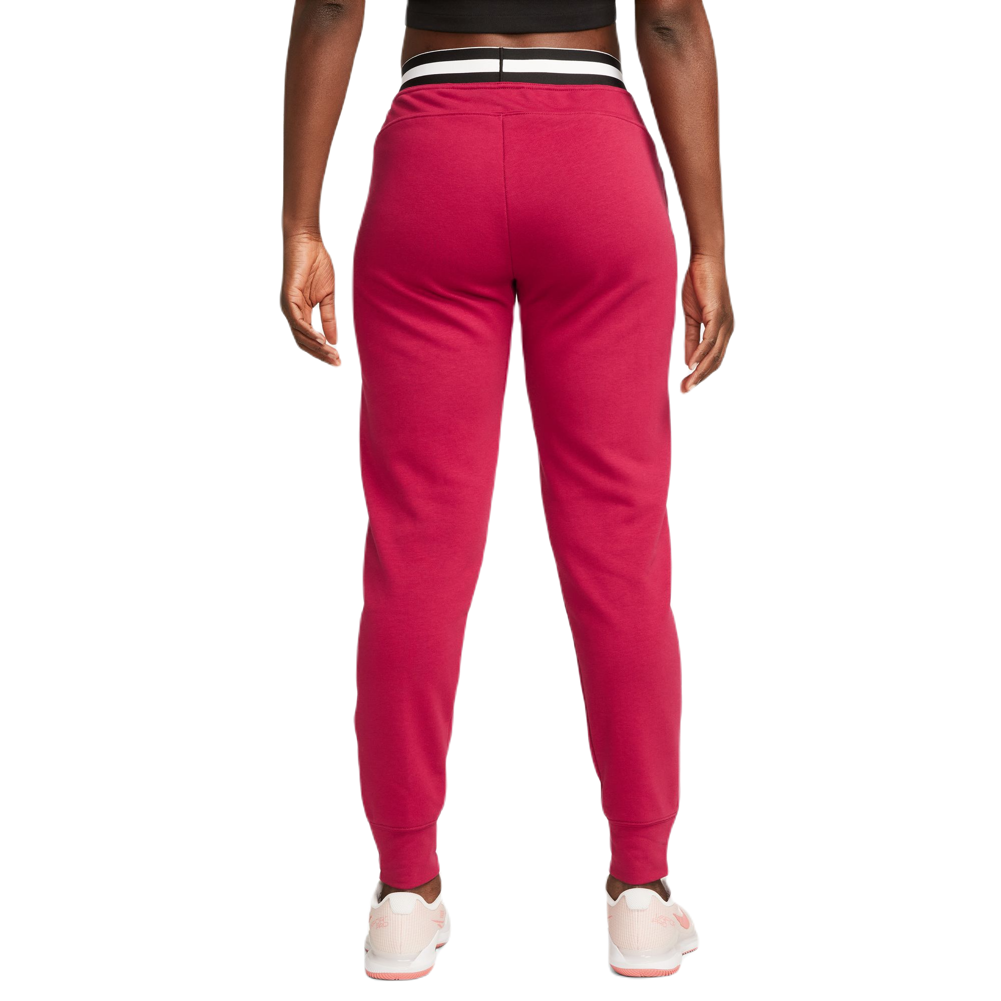 AURORA_FB4157-620_PHSFM001-2000 Nike Dri-Fit Heritage Core Fleece Pant - noble red