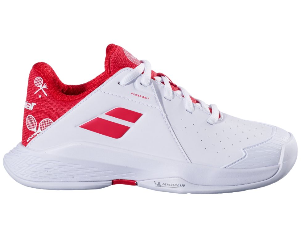 Babolat Propulse Junior 3 Wimbledon All Court - white/red Babolat Propulse Junior 3 Wimbledon All Court - white/red