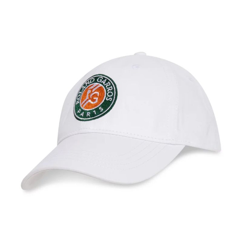 Roland Garros Logo - white