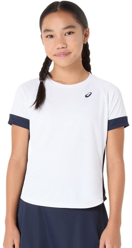 Asics Girls Tennis Short Sleeve Asics Girls Tennis Short Sleeve
