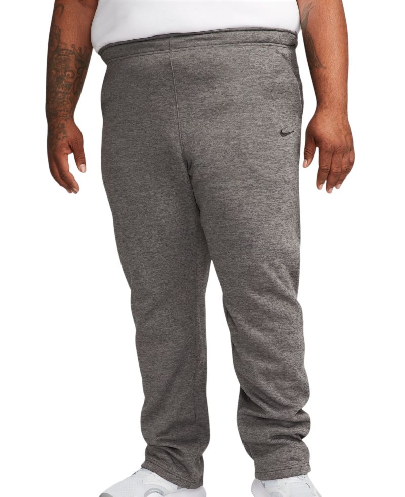 Nike Therma-FIT Open Hem Fitness - dark grey/white