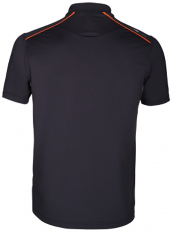 Prince Half Zip Dart Panel Shirt - flame